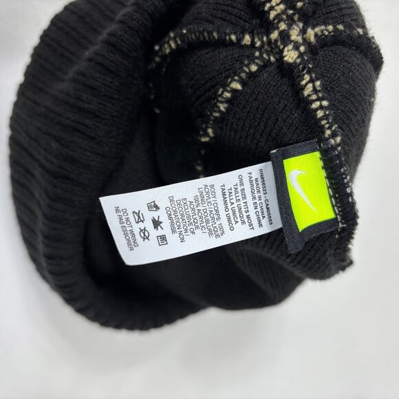 University of Colorado Boulder CU Buffaloes Nike Knit Cuff Pom Beanie Hat Cap OS - Picture 3 of 4